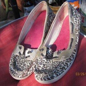 Animal Print Sequins sneakers